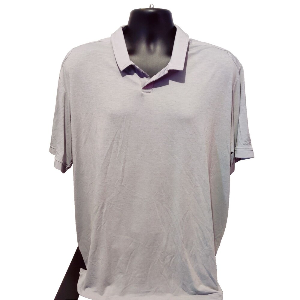 Vintage Men's Adidas Golf POLO SHIRT XL (NO BUTTON STYLE COLLAR) Grey